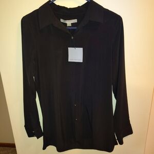 MARC NEW YORK -- Black Collared Button Down Dress Shirt